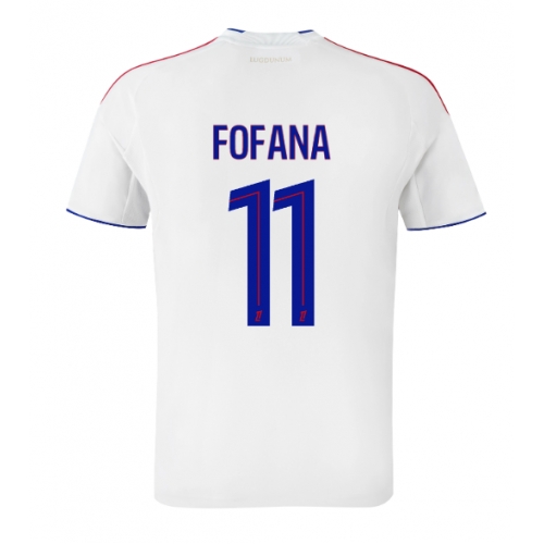 Billige Fotballdrakt Olympique Lyonnais Malick Fofana #11 Replika Hjemmedrakt 2025-26 Kortermet Billige Fotballdrakt Olympique Lyonnais Malick Fofana #11 Replika Hjemmedrakt 2025-26 Kortermet
